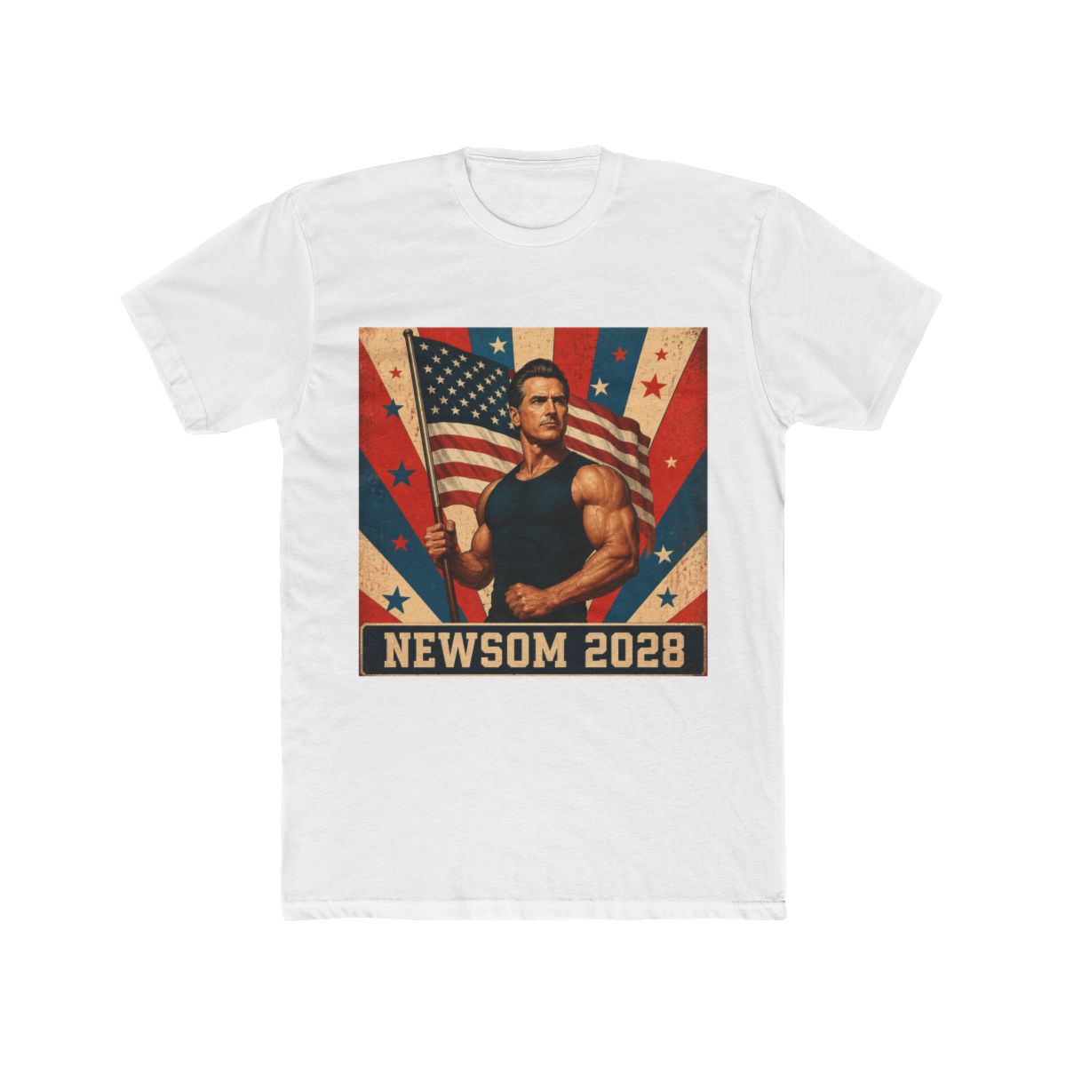 gavin Newsom for president 2028 T Shirt | Gavin Adcock - Official t-shirts merchandise