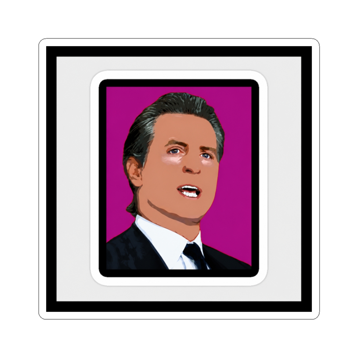gavin newsom Sticker | Gavin Adcock - Official stickers merchandise