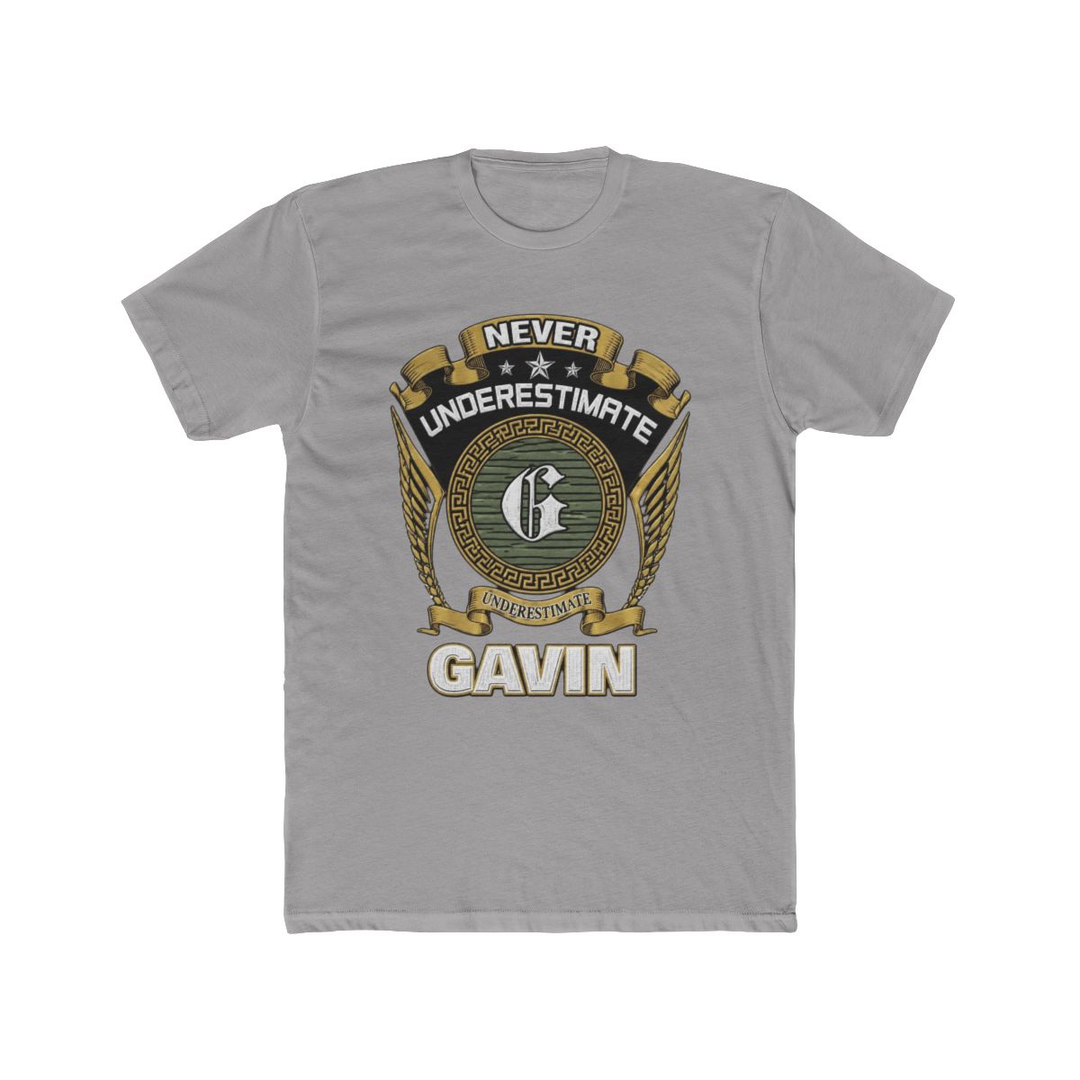 NEVER UNDERESTIMATE POWER OF A GAVIN T Shirt | Gavin Adcock - Official t-shirts merchandise