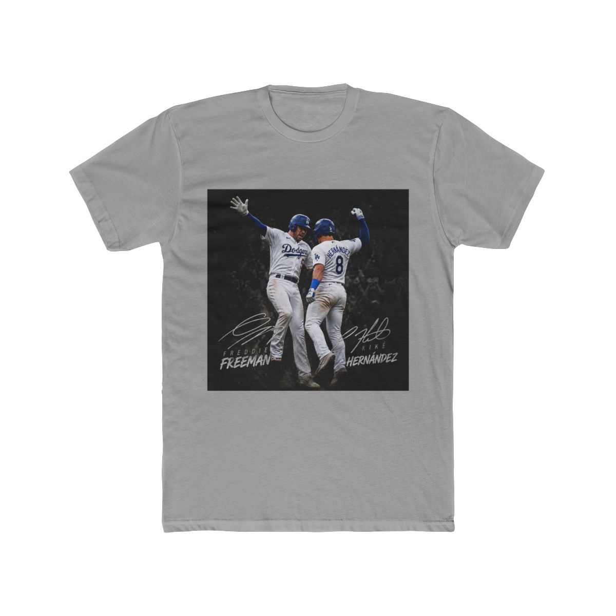 Kike Hernandez And Gavin Lux Celebration T Shirt | Gavin Adcock - Official t-shirts merchandise