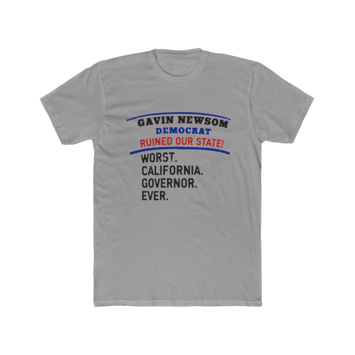 Anti CA Governor Gavin Newsom EDIT Name T Shirt | Gavin Adcock - Official t-shirts merchandise