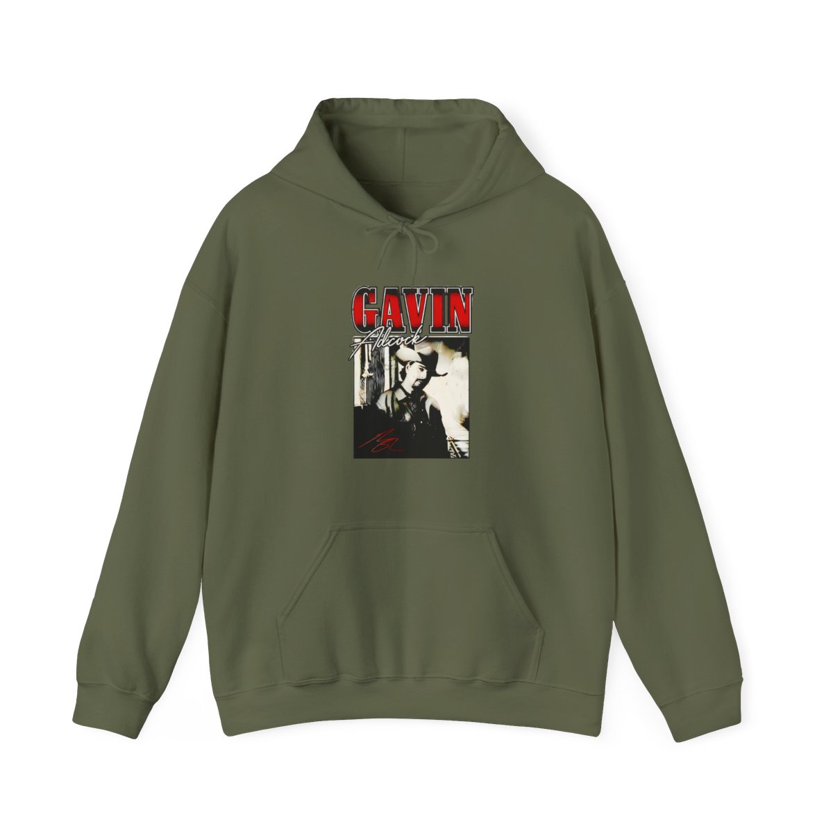 Gavin Adcock signature portrait country music shirt, hoodie, sweater, long sleeve and Hoodie - alternate angle 4, merchandise