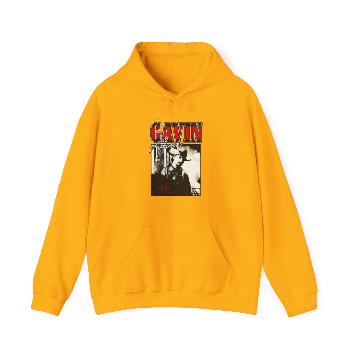 Gavin Adcock signature portrait country music shirt, hoodie, sweater, long sleeve and Hoodie - alternate angle 2, merchandise