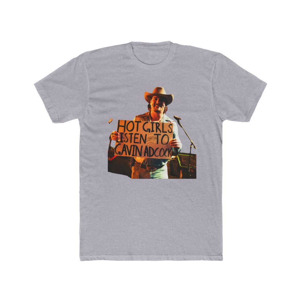 Hot Girls Listen To Gavin Adcock T Shirt, Graphic Tee Gavin Adcock Tour T- shirt - Tee - Outfit Concert For Gavin Adcock fans - TikTok Shop