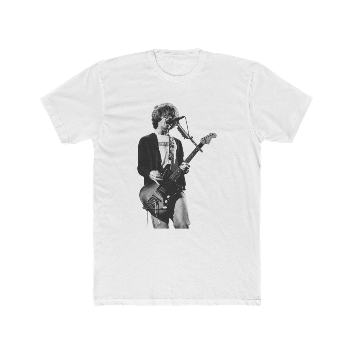 Gavin Rossdale BW Photograph T Shirt | Gavin Adcock - Official t-shirts merchandise