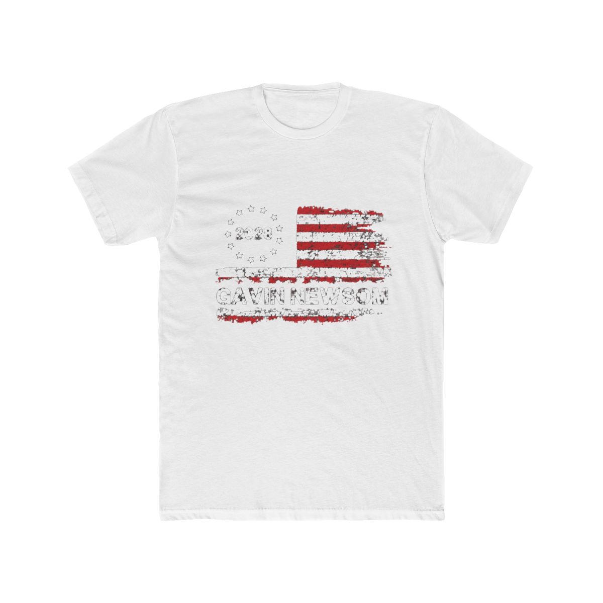 Gavin Newsom 2028 Presidential Campaign Democratic 48 T Shirt | Gavin Adcock - Official t-shirts merchandise