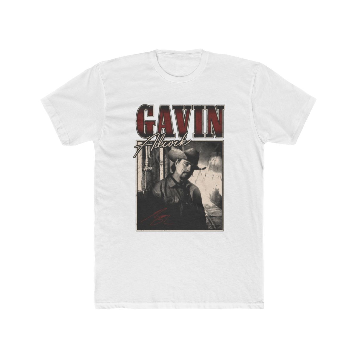 Signature Photo Tee | Gavin Adcock - Official t-shirts merchandise