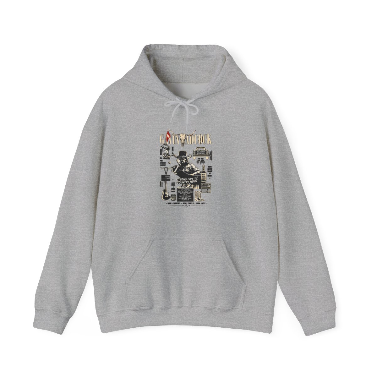 Gavin Adcock long live country music outlaw spirit shirt, hoodie, sweater, long sleeve and Hoodie - Official hoodies merchandise