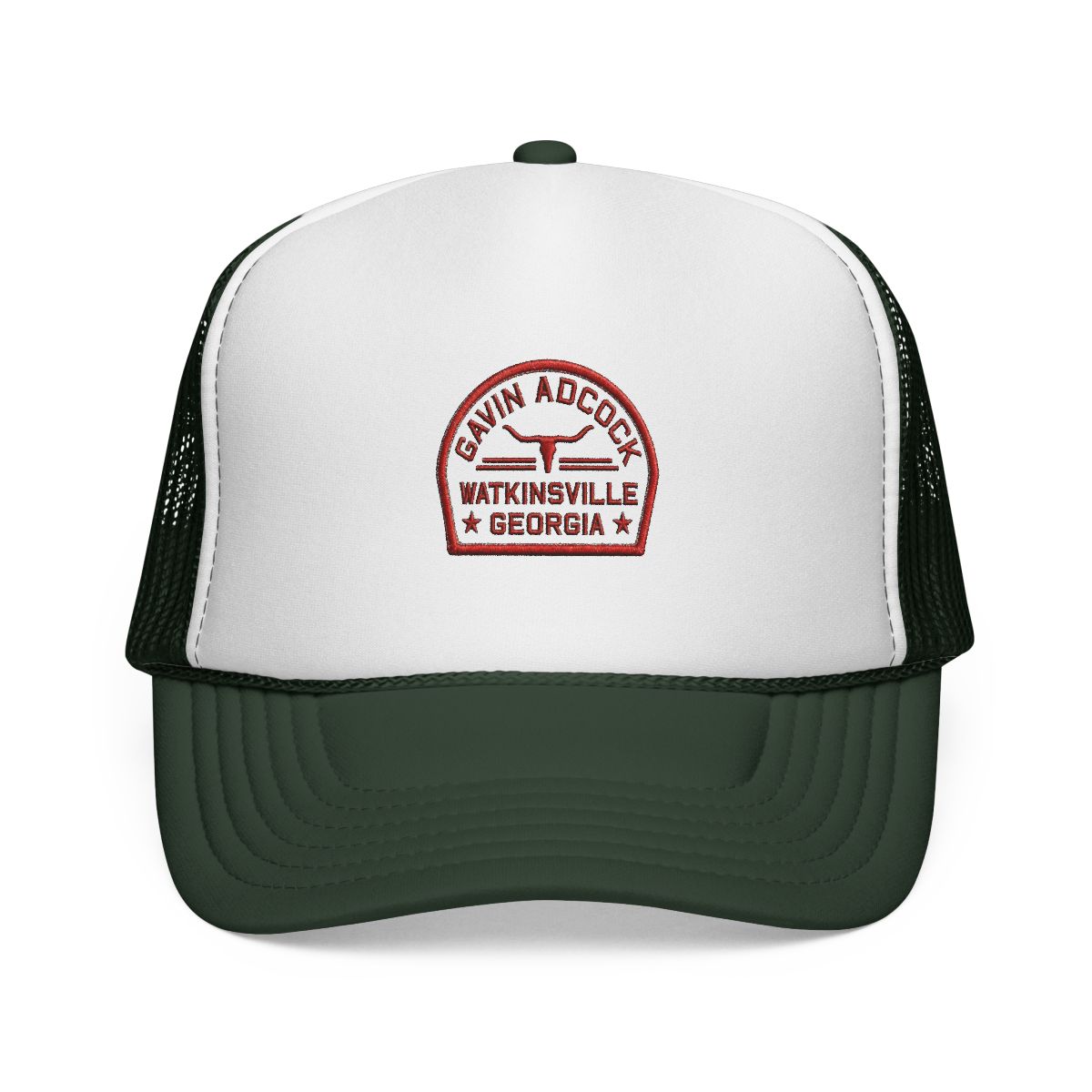 Watkinsville Georgia Trucker Hat | Gavin Adcock - alternate angle 2, merchandise