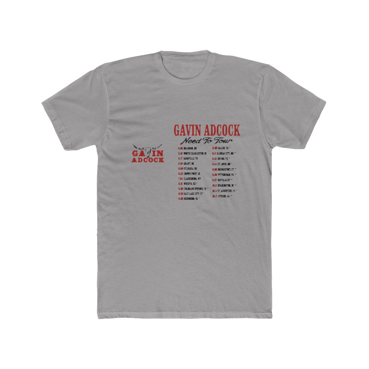 YGGSDASMA Gavin Adcock Need To Tour 2025 Merch Crewneck Sweatshirts Streetwear Tops Women Men Fashion Long Sleeve Tee, Black, Medium : Amazon.ca: Clothing, Shoes & Accessories - Official sweatshirts merchandise