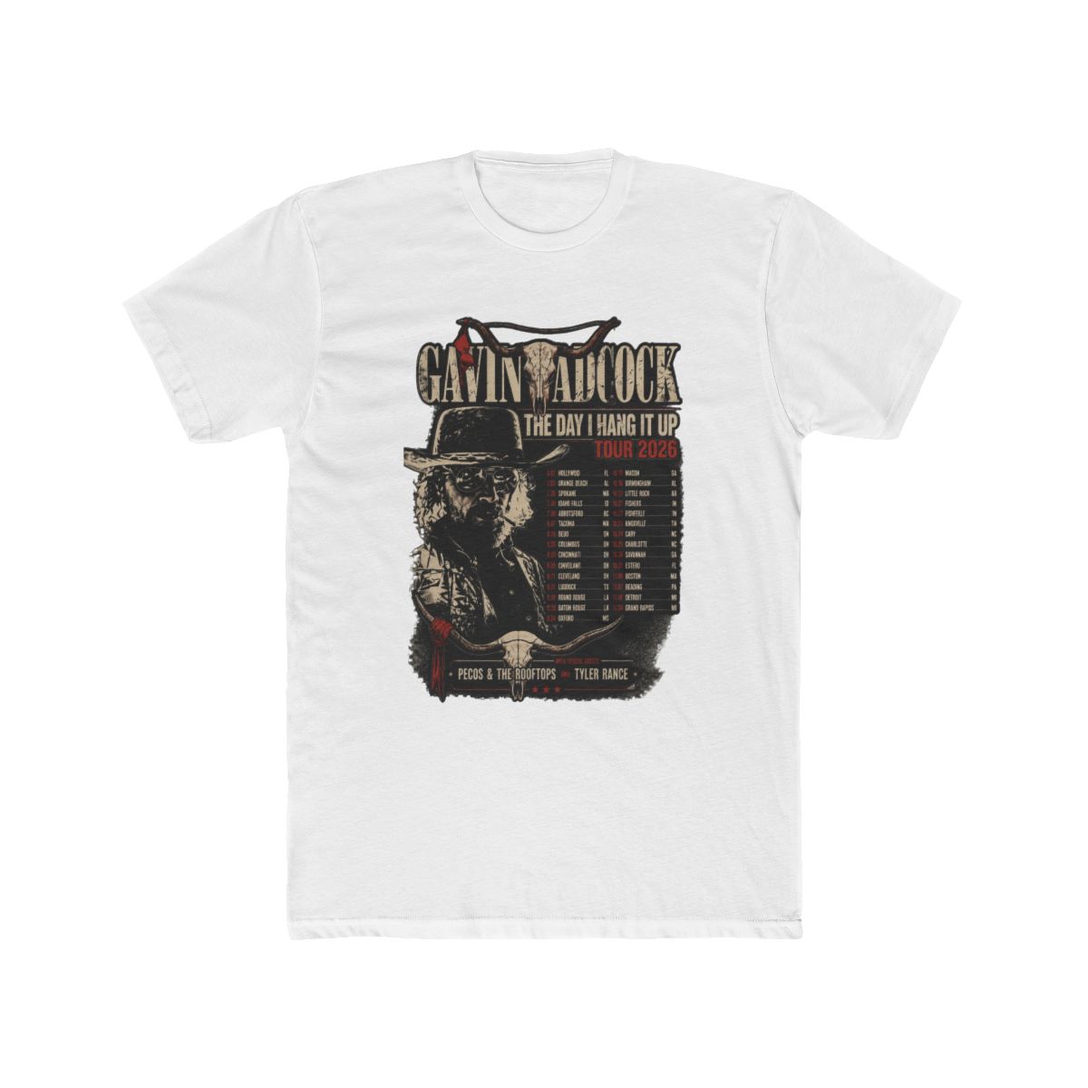 Gavin Adcock T Shirt - Official t-shirts merchandise
