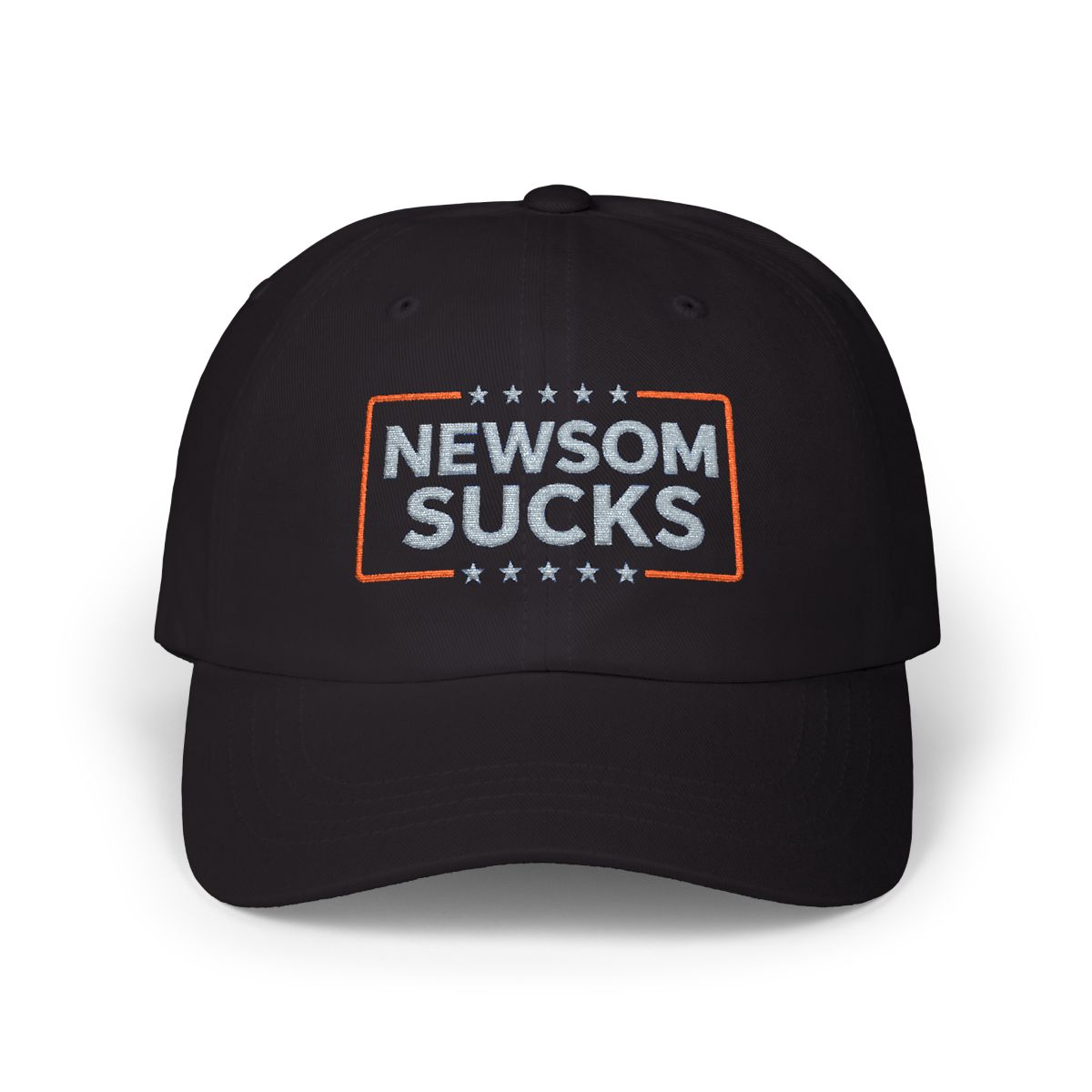 Gavin Newsom Sucks`California Anti Newsom Hat Adjustable Baseball Cap Dad Hat Red | Gavin Adcock - Official hats merchandise