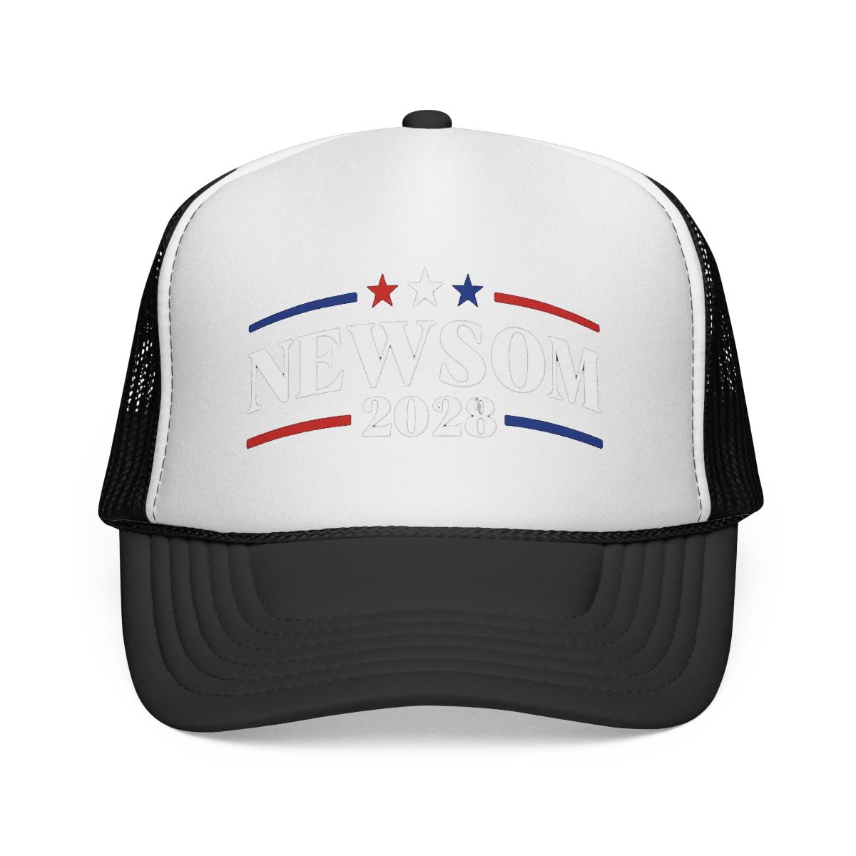 Gavin Newsom 2028 Hat Gavin Newsom for President Baseball Cap Men Trucker Hat Women Blue | Gavin Adcock - Official hats merchandise