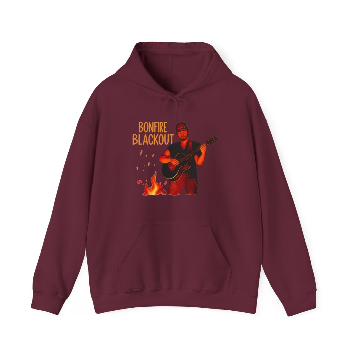 Gavin Adcock Bonfire Blackout shirt, hoodie, sweater, longsleeve and V-neck Hoodie - alternate angle 3, merchandise
