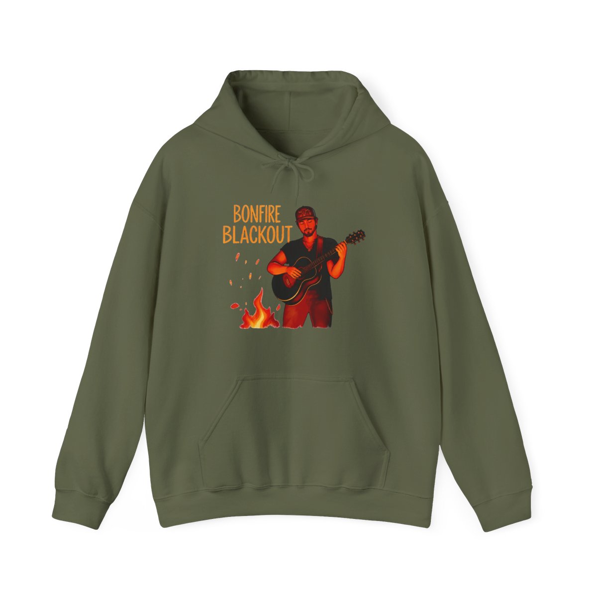 Gavin Adcock Bonfire Blackout shirt, hoodie, sweater, longsleeve and V-neck Hoodie - alternate angle 4, merchandise