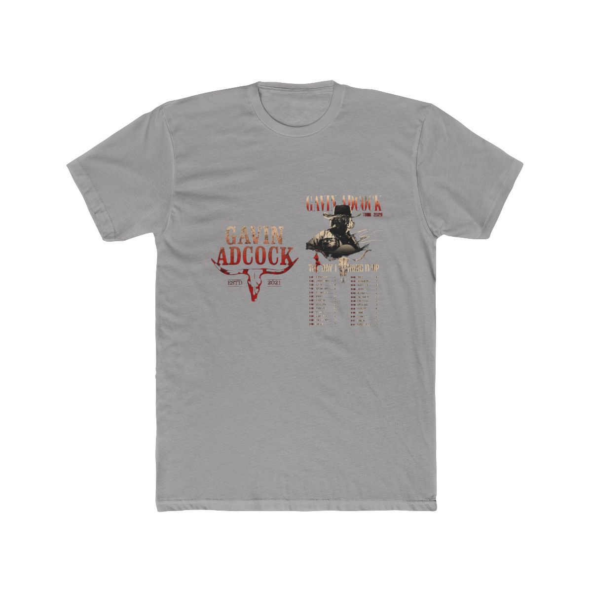 Gavin Adcock Tour 2026 The Day I Hang It Up TShirt - theprintfast - Official t-shirts merchandise